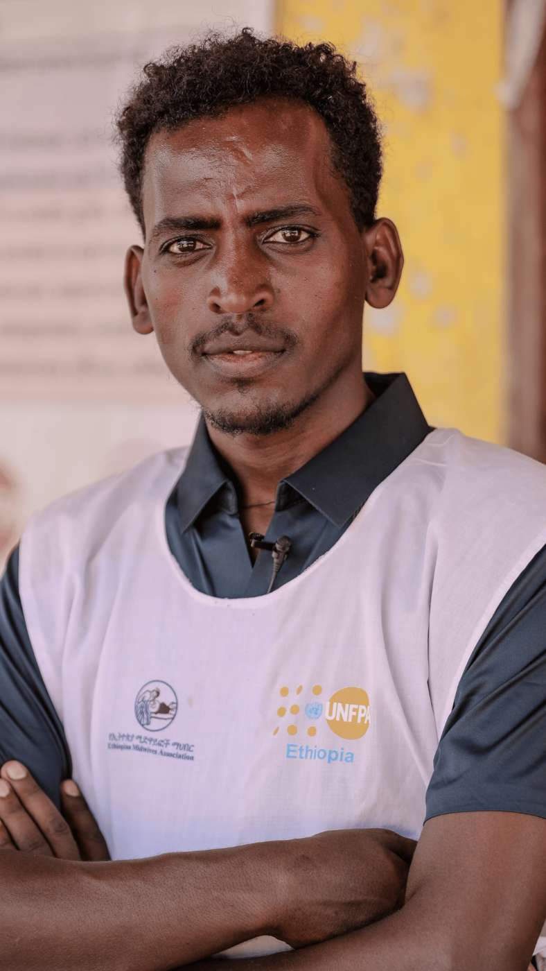 Gizachew stands at the frontline of maternal care in one of Ethiopia’s most remote areas.