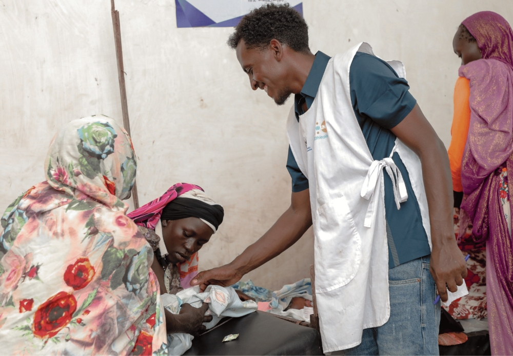“Maternal health is not just a woman’s issue. It’s a human issue.” Gizachew Eyayu, Midwife