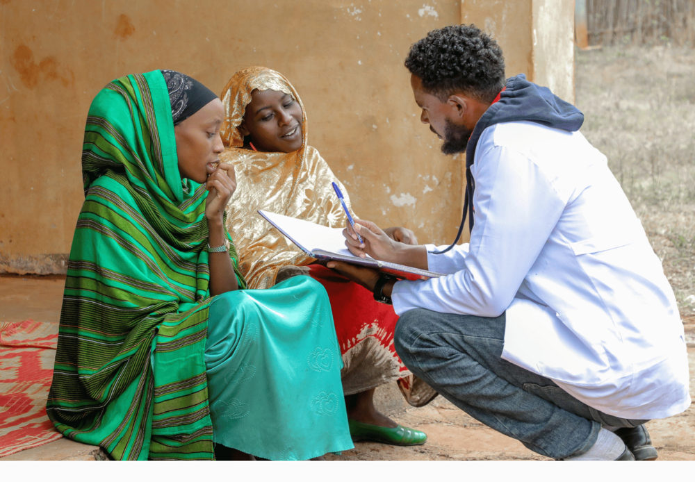 Wubayehu Shasho engages with traditional birth attendants, equipping them with vital knowledge to recognize danger signs and ensure timely referrals for pregnant women
