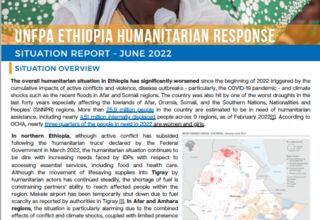 UNFPA Ethiopia Humanitarian Response SitRep - June 2022