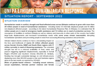 UNFPA Ethiopia Humanitarian Response Situation Report_September 2022