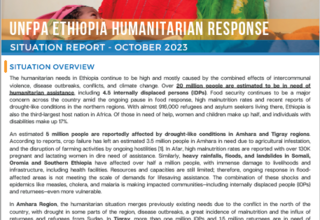 UNFPA Ethiopia Humanitarian Response SitRep_October 2023