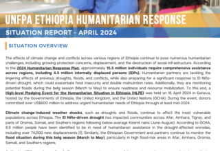 UNFPA Ethiopia Humanitarian Response SitRep_April 2024