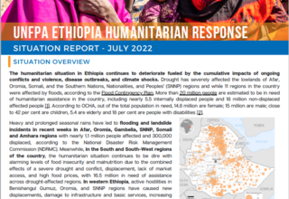 UNFPA Ethiopia Humanitarian Response SitRep_July 2022