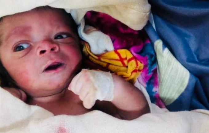 For the first time after the conflict in Tigray, a healthy baby boy were delivered by C-Section at Adi Daero Primary Hospital