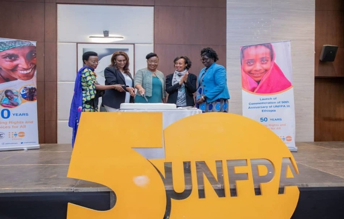   Launch of Commemoration of 50th anniversary of UNFPA in Ethiopia
