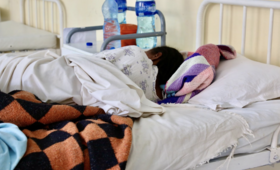 Mebrat*, a survivor of obstetric fistula receiving long-term treatment at Hamlin Fistula Center in Mekelle, Tigray. Photo by UNF