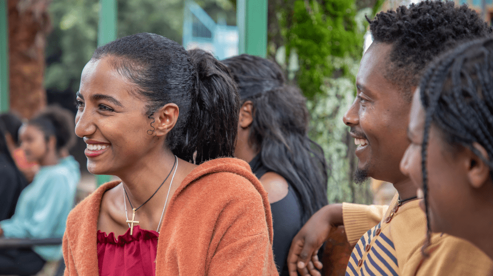 Endegena Shimeles, a 23-year-old food engineering graduate leads the Youth Friendly Corner in Jimma city