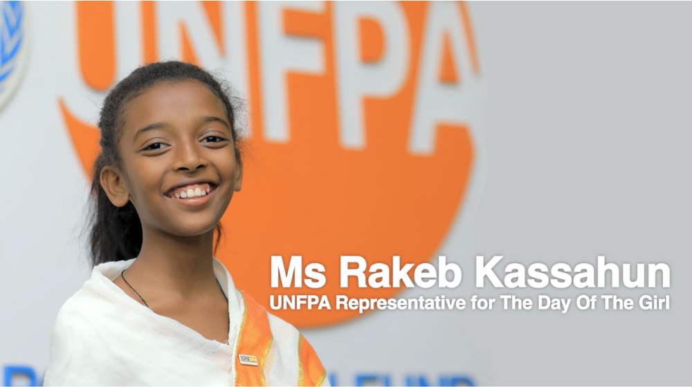 Ms. Rakeb Kassahun, UNFPA Representative for the Day of the Girl