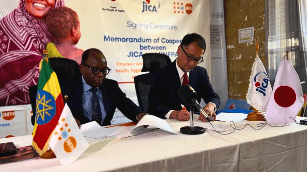 UNFPA signed a Memorandum of Cooperation (MoC) with Japan International Cooperation Agency (JICA) to empower women and girls. 