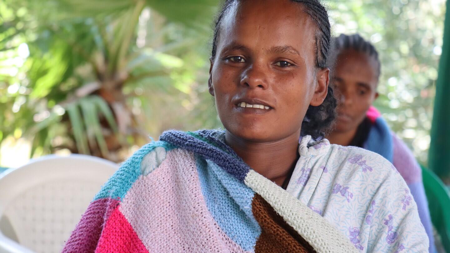 Birke at the Hamlin Fistula Center in Mekele, Tigray Region