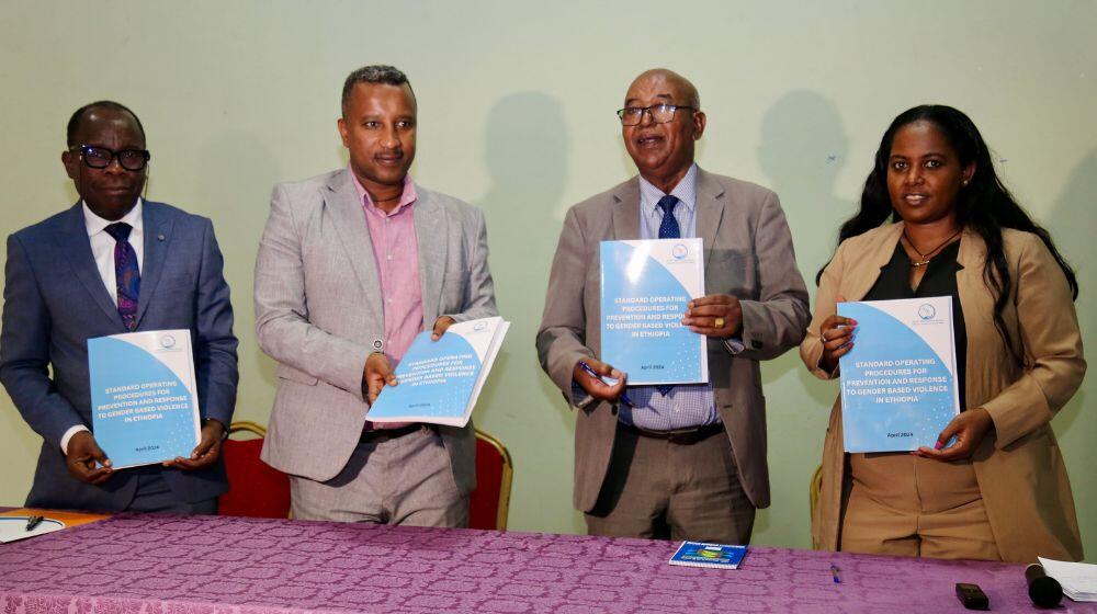 Official Launch of the GBV Standard Operating Procedure for GBV prevention, risk mitigation and response in Ethiopia. 