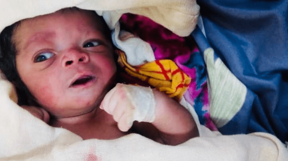 For the first time after the conflict in Tigray, a healthy baby boy were delivered by C-Section at Adi Daero Primary Hospital