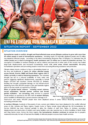 UNFPA Ethiopia Humanitarian Response Situation Report_September 2022