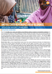 UNFPA Ethiopia Humanitarian Response SitRep_April 2023