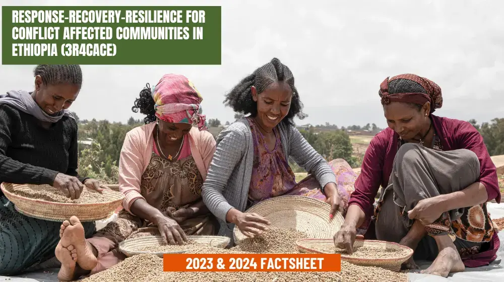 Response-Recovery-Resilience for conflict-affected communities in Ethiopia (3r4cace)