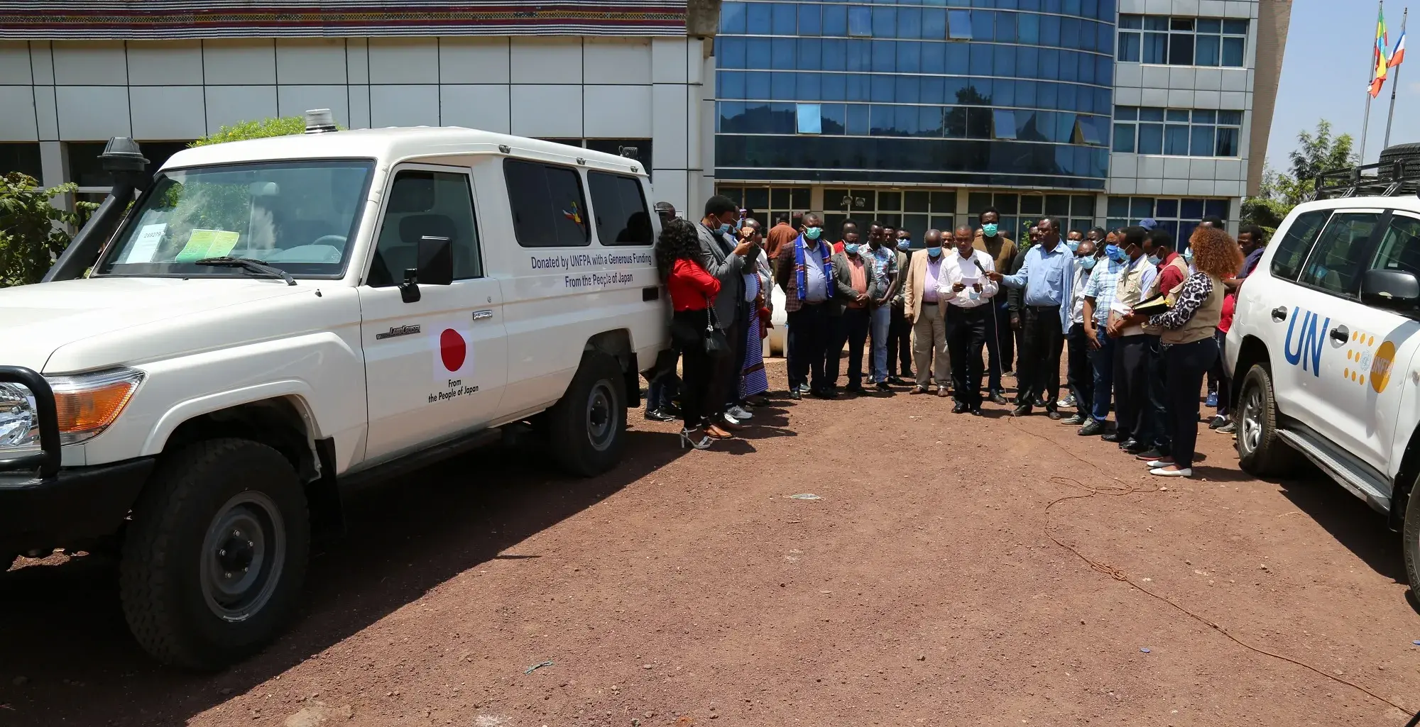 UNFPA handed-over ambulance to strengthen referral linkages for safe motherhood