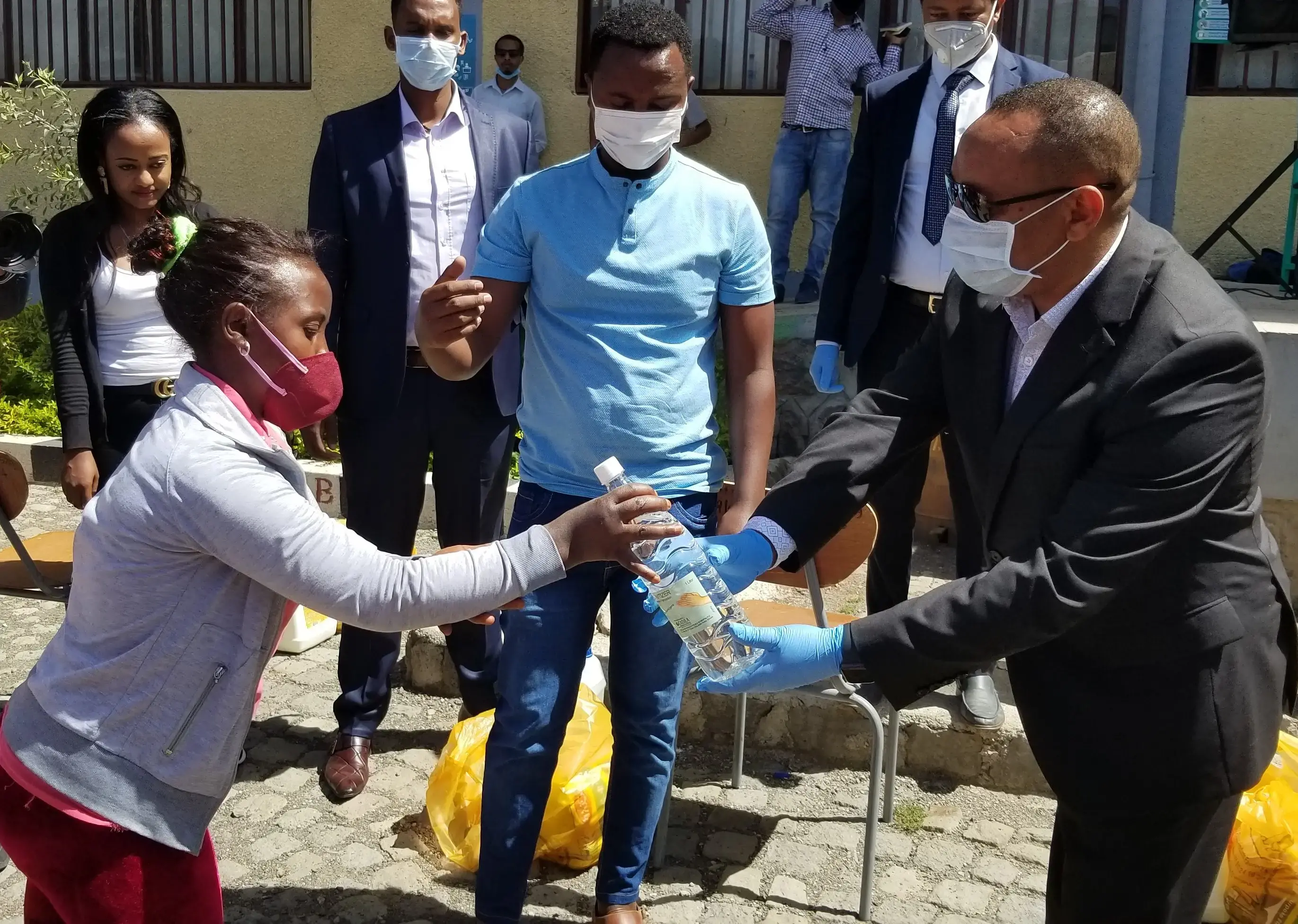 UNFPA supported provision of PPE to vulnerable youth as COVID-19 response 