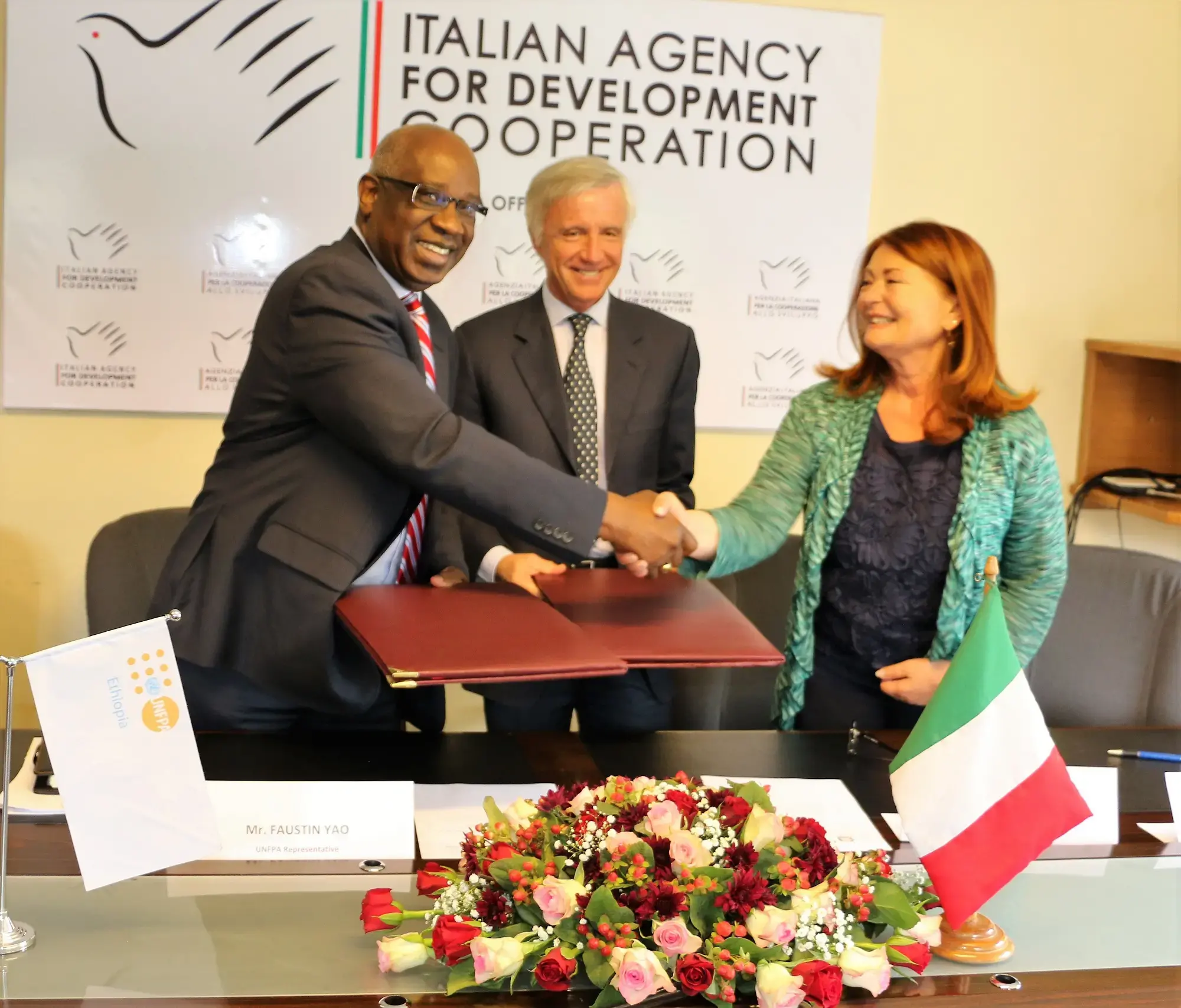 Agreement signed on financing of a women’s and girl’s empowerment project  