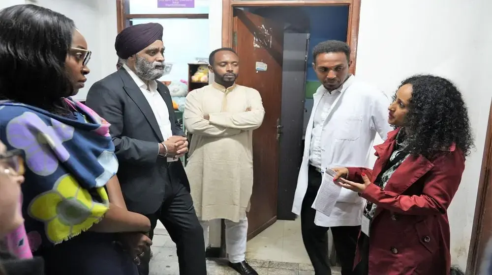 Canadian Minister of International Cooperation visits UNFPA supported One Stop Center at Gandhi Memorial Hospital