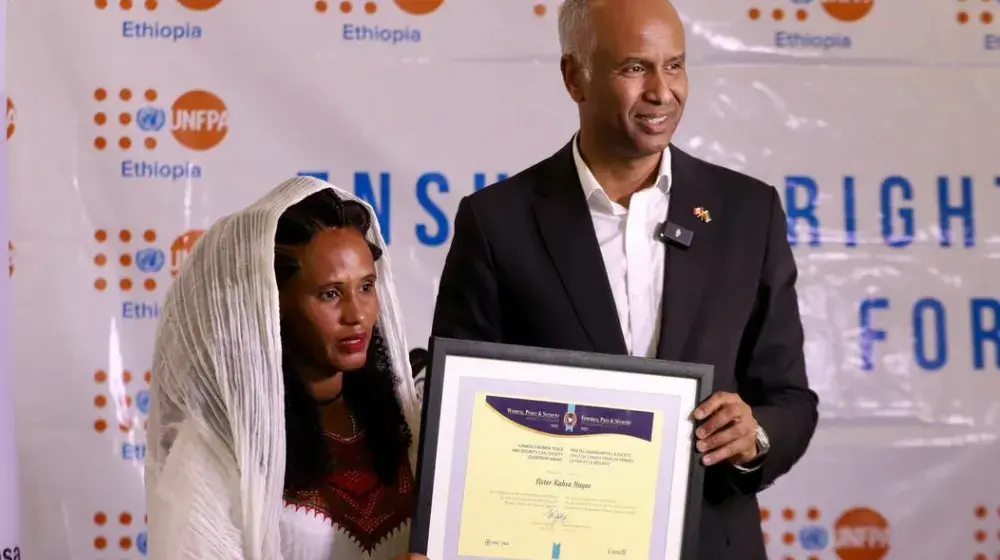 Sister Kasha Hagos Honored with the Women, Peace, and Security Civil Society Leadership Award for Supporting Survivors of Sexual and Gender-Based Violence During Conflict