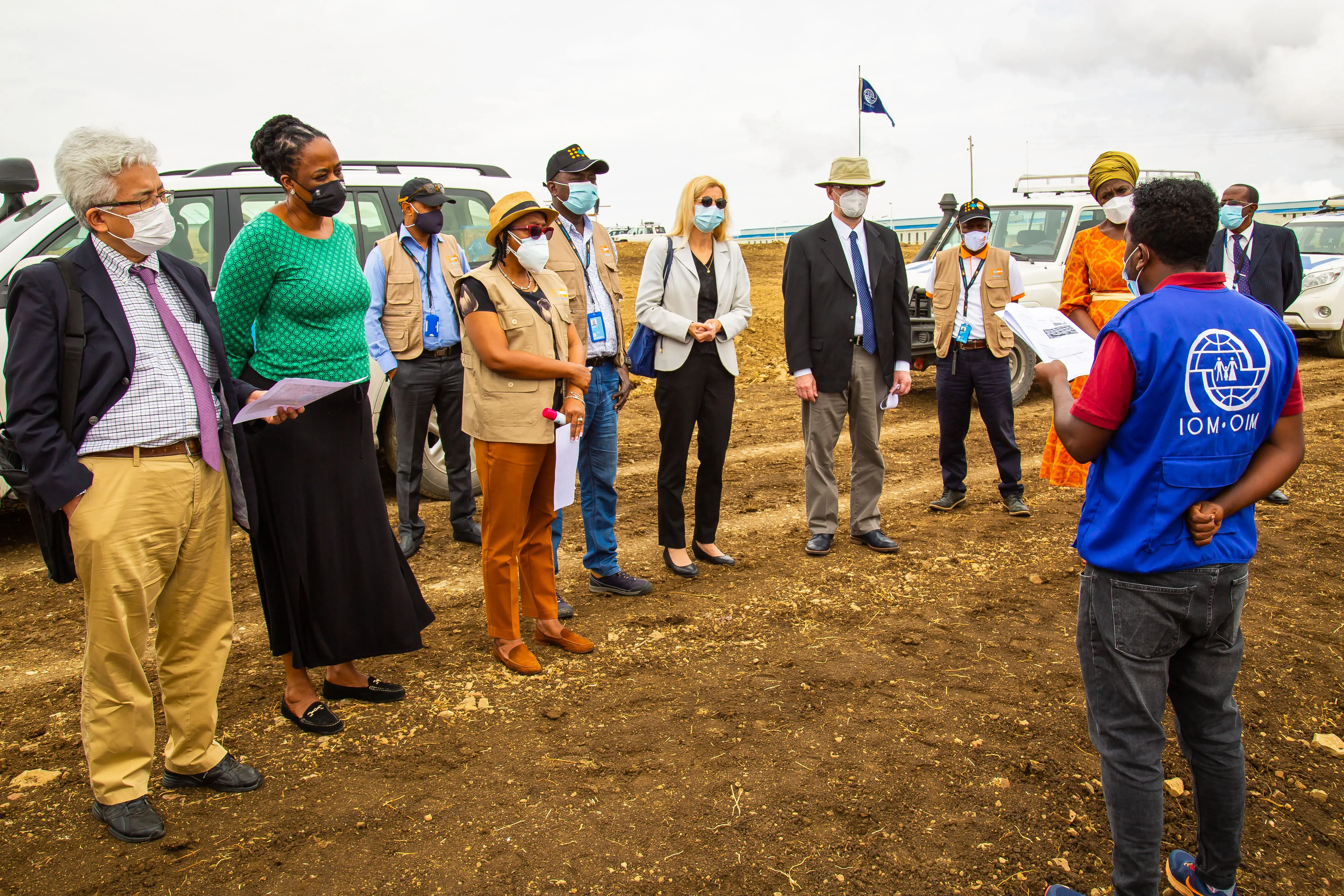 UNFPA and IOM coordinate High Level donor visit to Tigray 