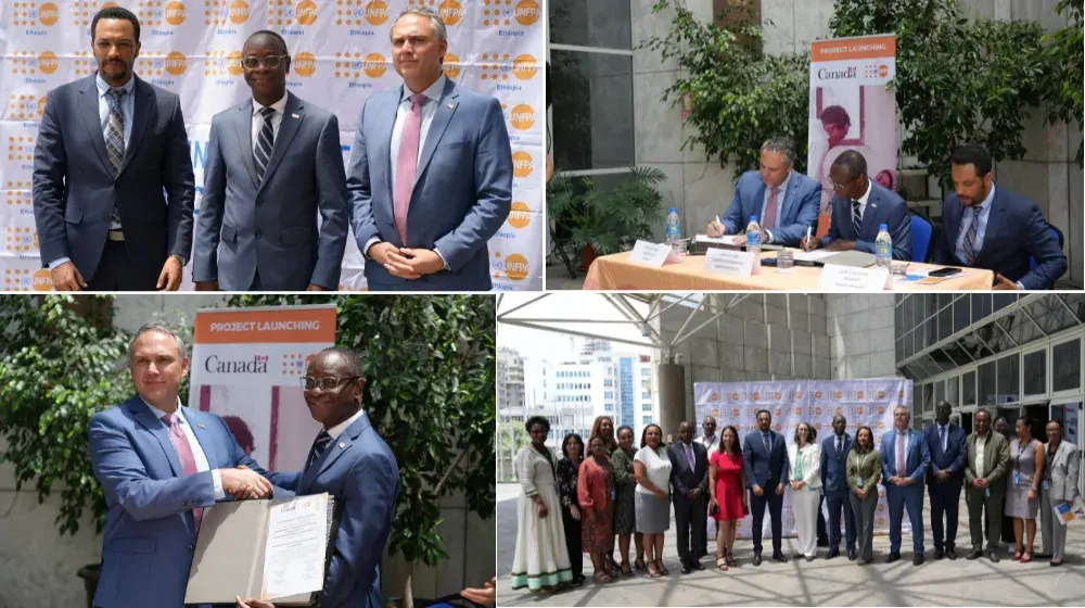 UNFPA and Canada Launch Project on Protecting the Dignity and Rights of Women and Girls in Ethiopia