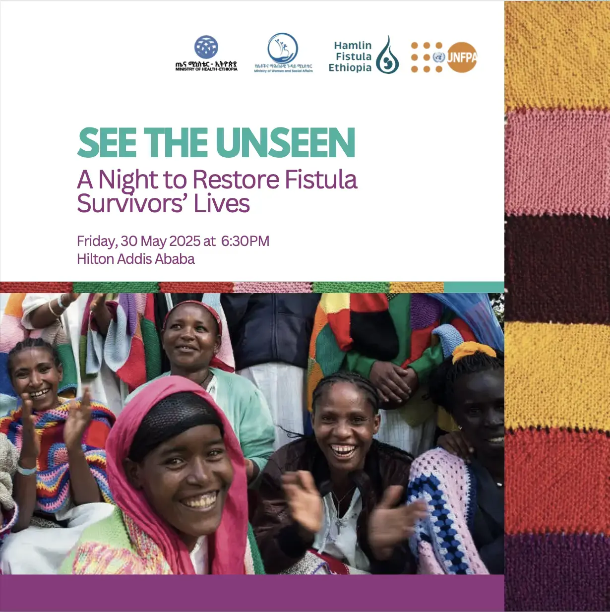 See the Unseen: A night to restore fistula survivors' lives
