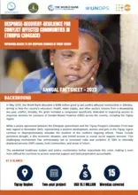 RESPONSE-RECOVERY-RESILIENCE FOR CONFLICT AFFECTED COMMUNITIES IN ETHIOPIA (3R4CACE) - 2023 FACTSHEET