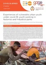 Experiences of vulnerable urban youth under covid-19: youth working in factories and industrial parks