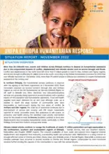 UNFPA ETHIOPIA HUMANITARIAN RESPONSE Situation Report_November 2022